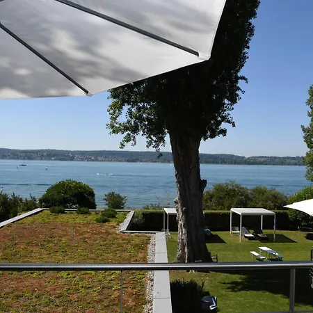 酒店 Strandhotel Seehof 于伯林根